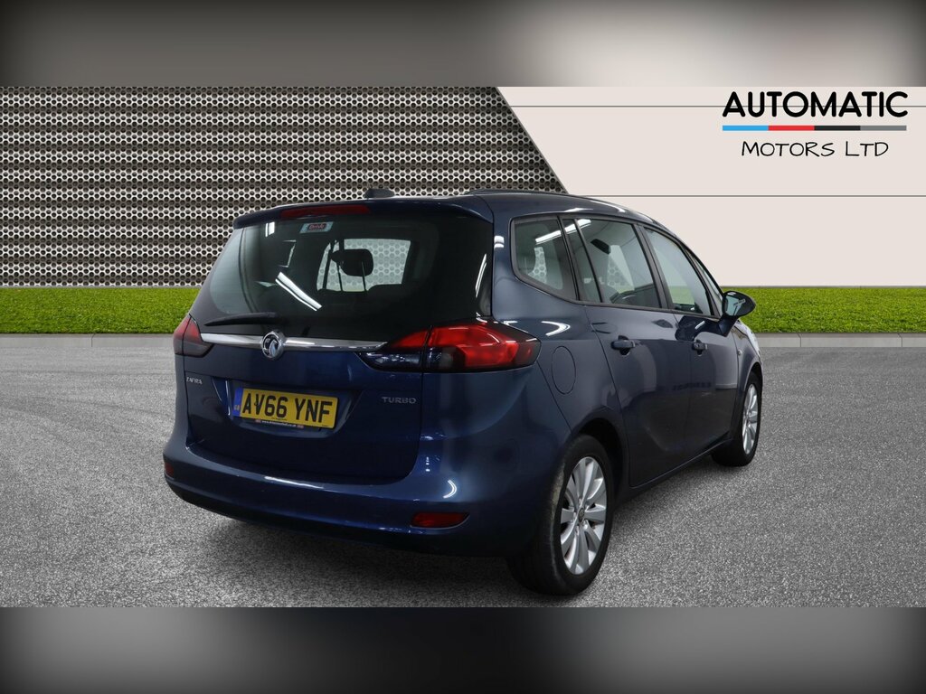 Vauxhall Zafira Tourer 1.4I Turbo Design Mpv Euro 6 140 AV66YNF Blue #2