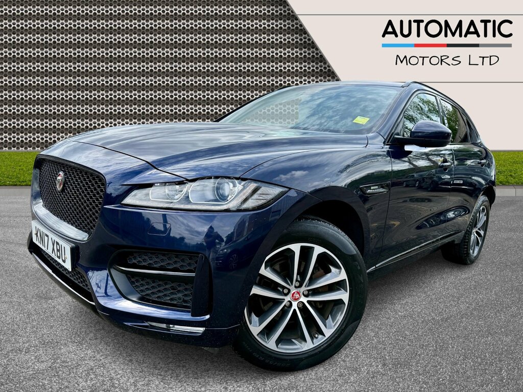 Jaguar F-Pace 2.0 D180 R-sport Suv Awd Euro 6 S KN17XBU Blue #4
