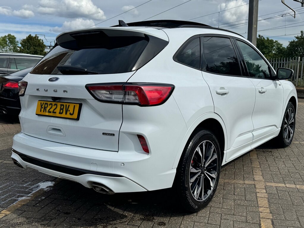 Ford Kuga 2.5 Duratec 14.4Kwh St-line X Edition Suv Petr YR22BVJ White #6
