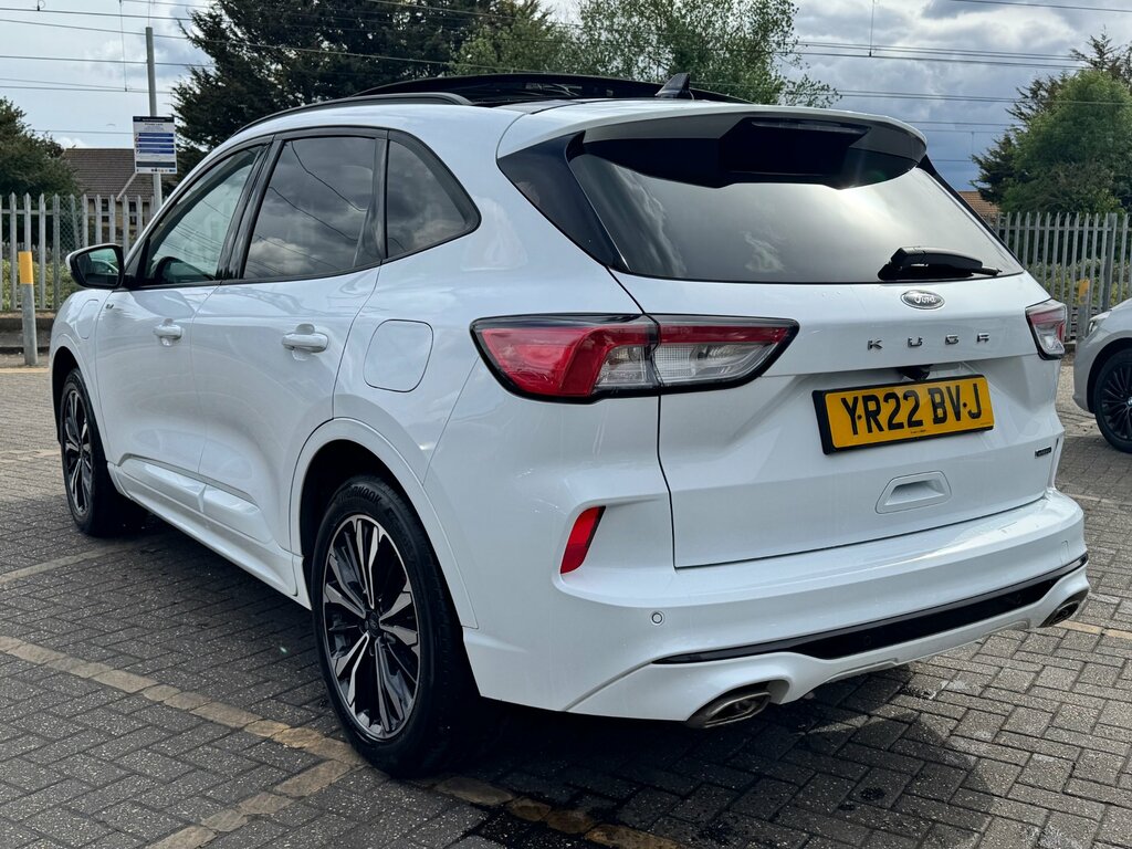 Ford Kuga 2.5 Duratec 14.4Kwh St-line X Edition Suv Petr YR22BVJ White #2
