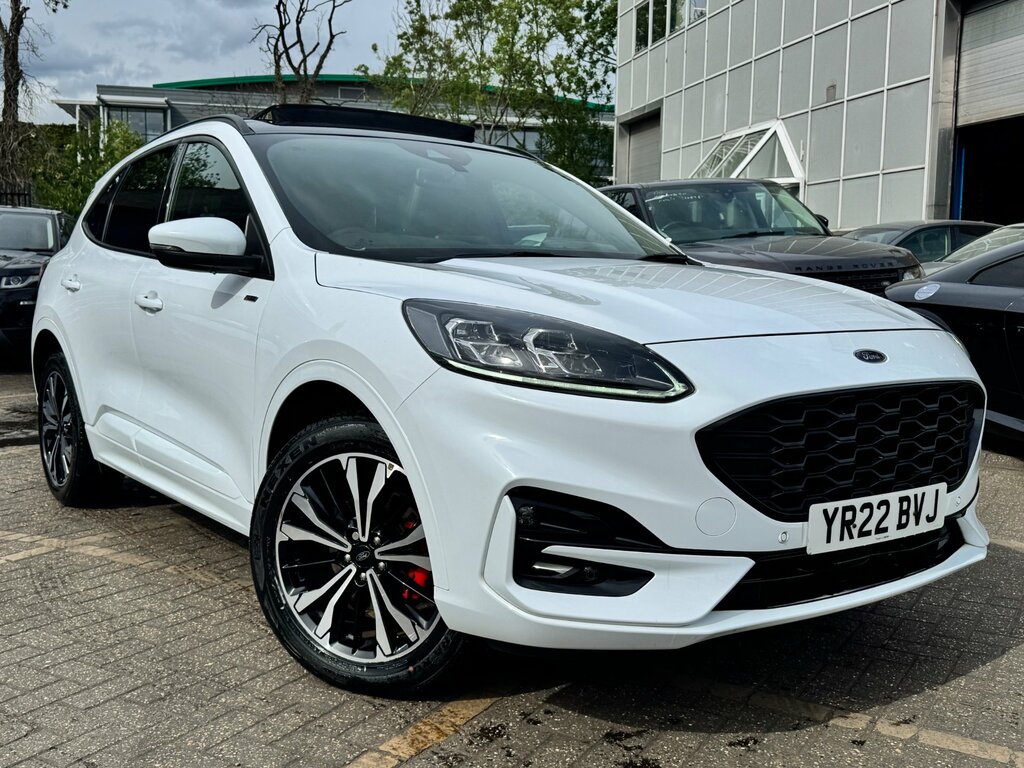 Ford Kuga 2.5 Duratec 14.4Kwh St-line X Edition Suv Petr White