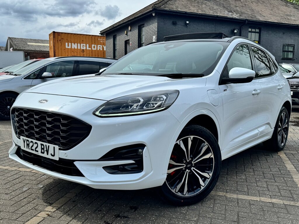 Ford Kuga 2.5 Duratec 14.4Kwh St-line X Edition Suv Petr YR22BVJ White #5