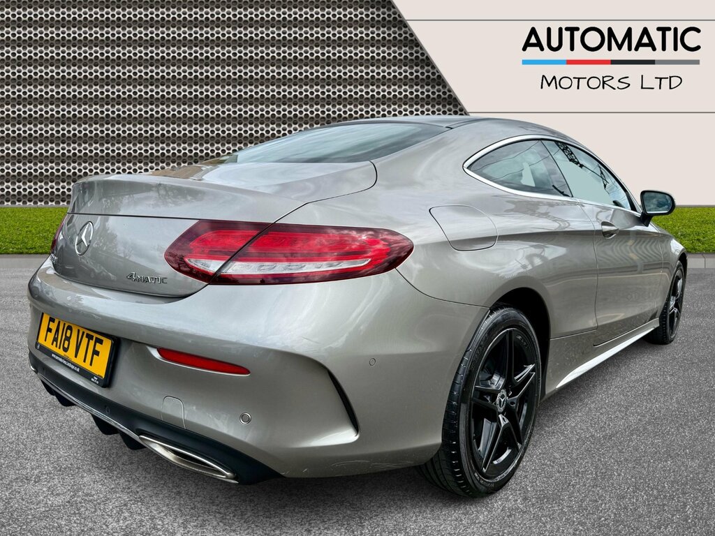 Mercedes-Benz C Class 1.5 C200 Mhev Amg Line Premium Coupe FA18VTF Silver #5