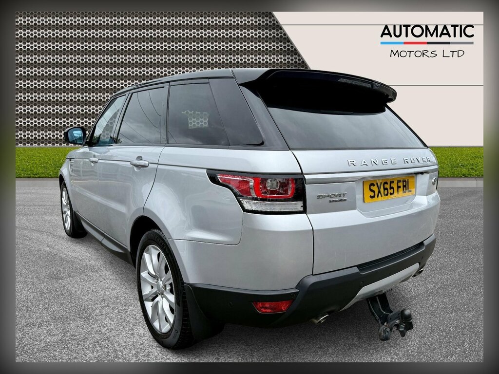 Land Rover Range Rover Sport 3.0 Sd V6 Hse Suv 4Wd Euro 6 Ss SX65FBL Silver #2