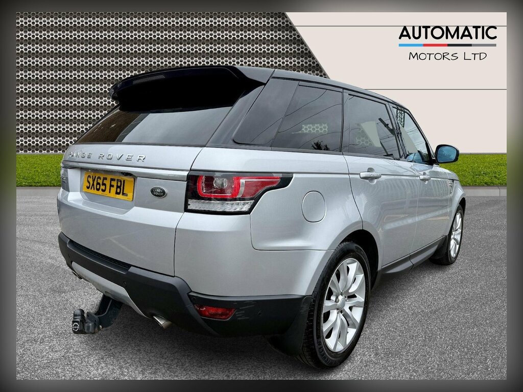Land Rover Range Rover Sport 3.0 Sd V6 Hse Suv 4Wd Euro 6 Ss SX65FBL Silver #5