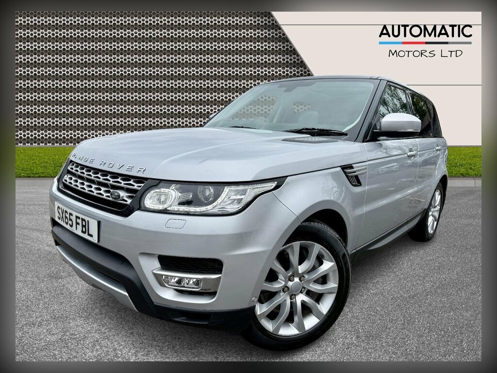 Land Rover Range Rover Sport 3.0 Sd V6 Hse Suv 4Wd Euro 6 Ss SX65FBL Silver #4