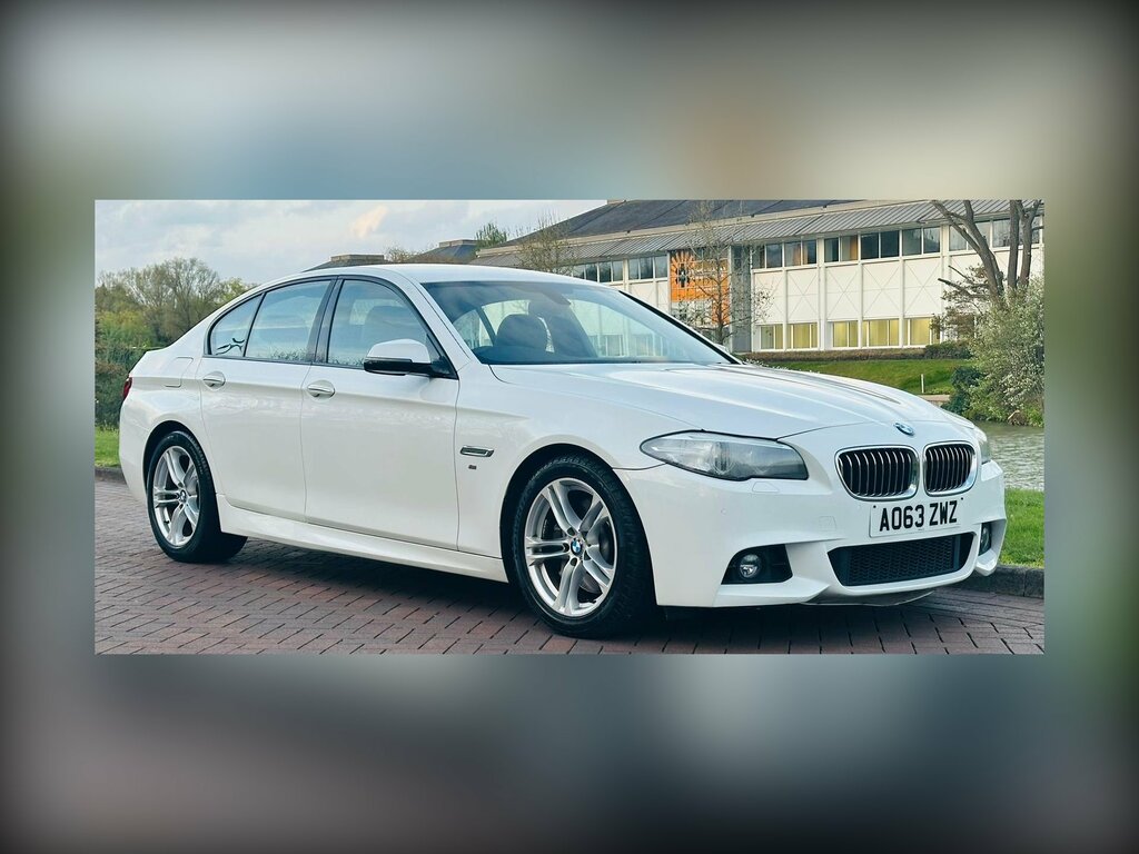 BMW 5 Series 2.0 525D M Sport Saloon Euro 6 S White