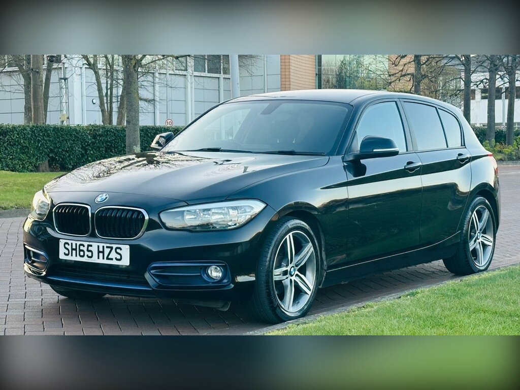 BMW 1 Series 1.5 118I Sport Hatchback Euro 6 Black #5