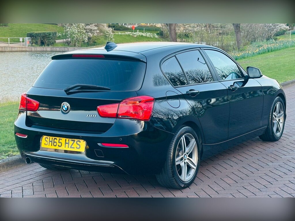 BMW 1 Series 1.5 118I Sport Hatchback Euro 6 Black #6