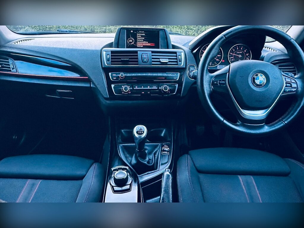 BMW 1 Series 1.5 118I Sport Hatchback Euro 6 Black #3