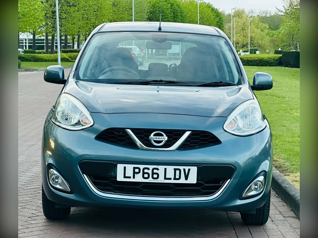 Nissan Micra 1.2 Acenta Hatchback Euro 6 80 LP66LDV Grey #6
