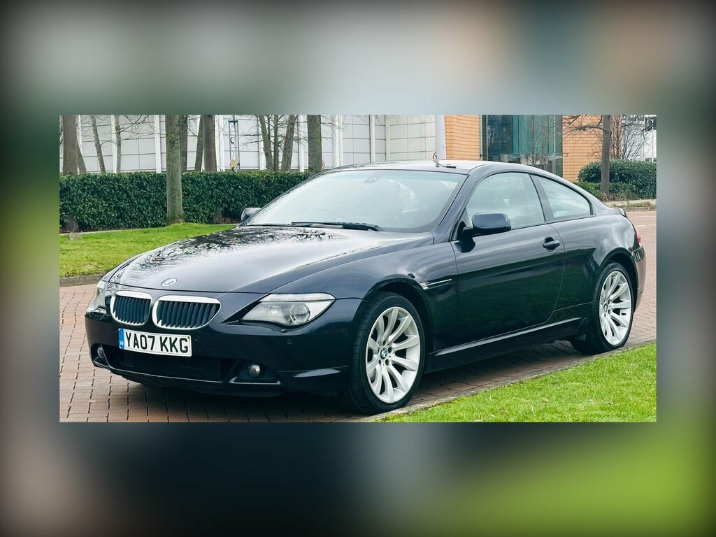 BMW 6 Series Gran Coupe 3.0 630I Sport Coupe Euro 4 258 P Blue