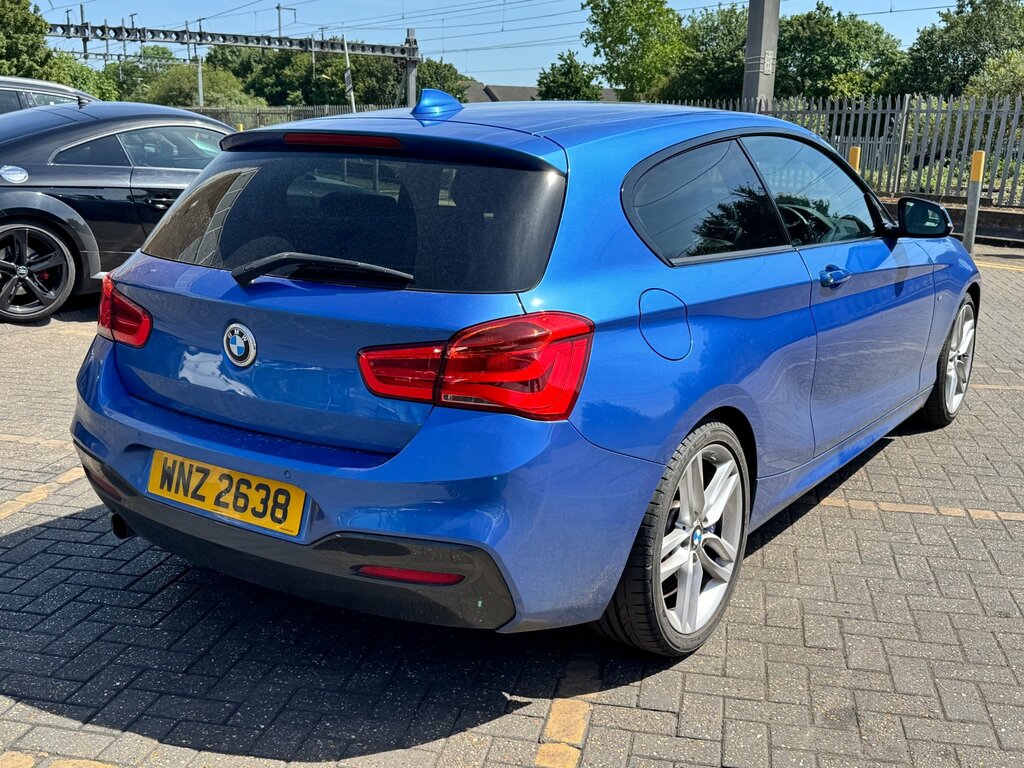 BMW 1 Series 1.5 118I M Sport Hatchback Euro WNZ2638 Blue #6