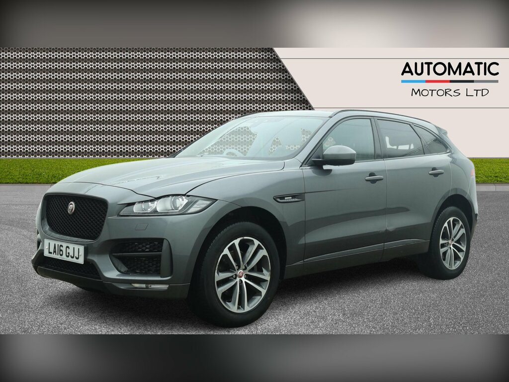 Jaguar F-Pace 2.0 D180 R-sport Suv Awd Euro 6 S LA16GJJ Grey #4
