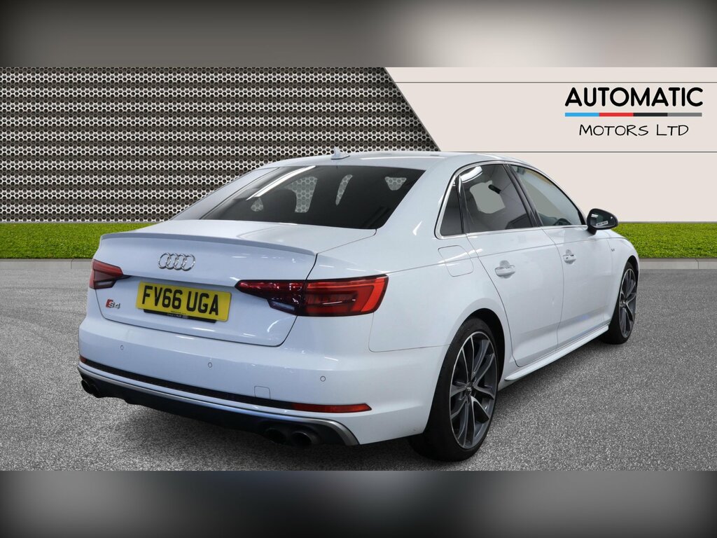 Audi S4 3.0 Tfsi V6 Saloon Tiptronic Quattro Eu White #6