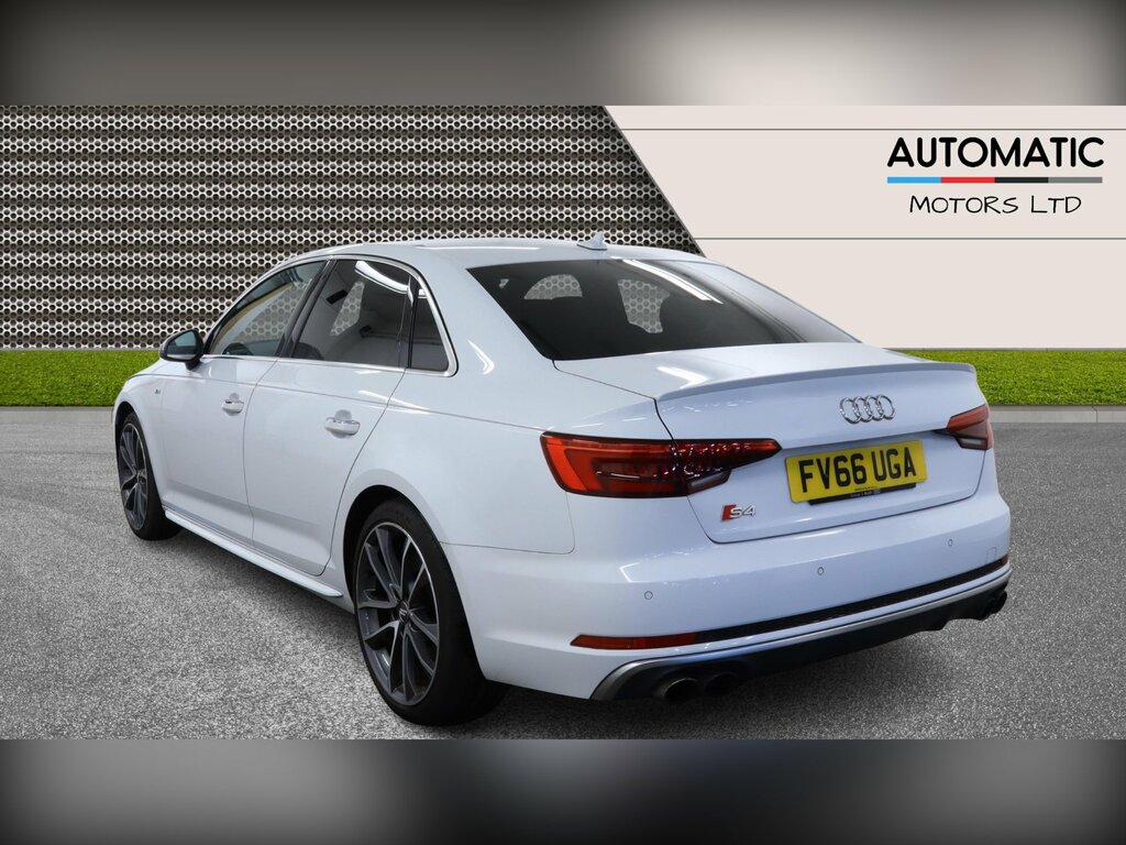 Audi S4 3.0 Tfsi V6 Saloon Tiptronic Quattro Eu White #2