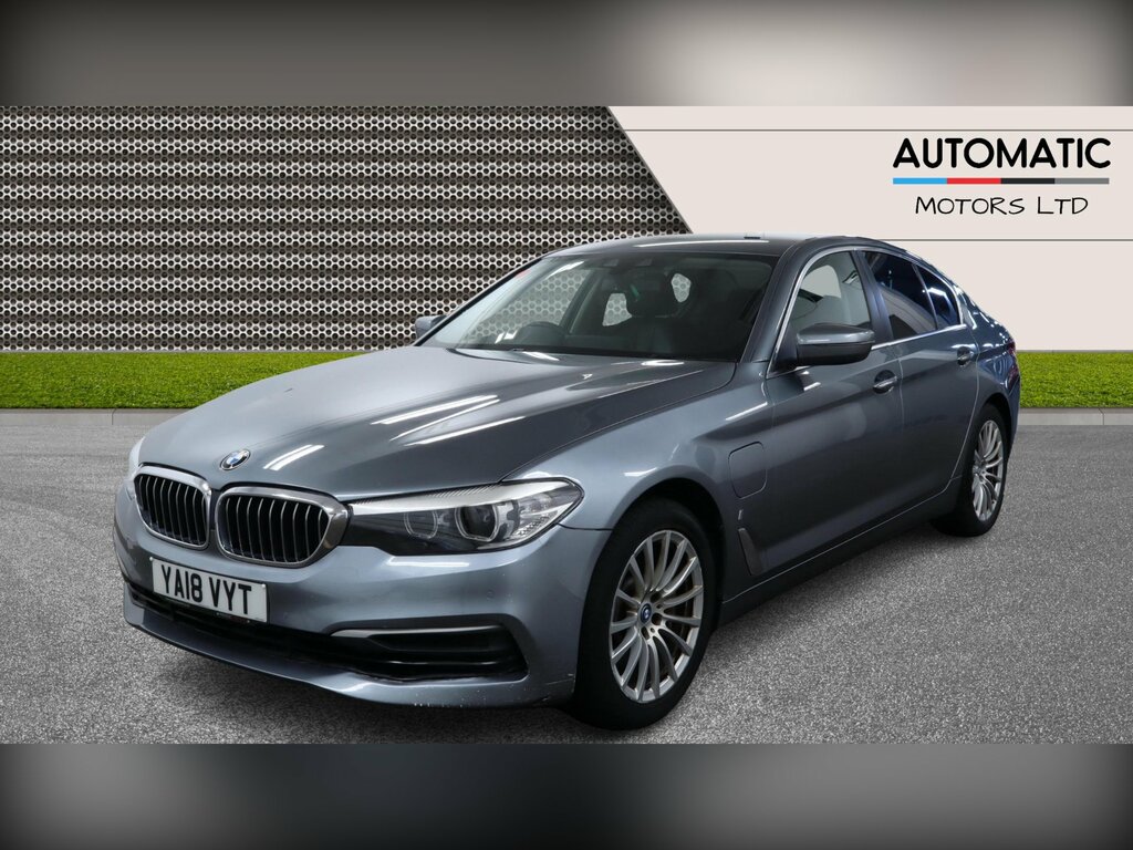 BMW 5 Series 2.0 530E 9.2Kwh Se Saloon Plug-in Hybri YA18VYT Blue #5