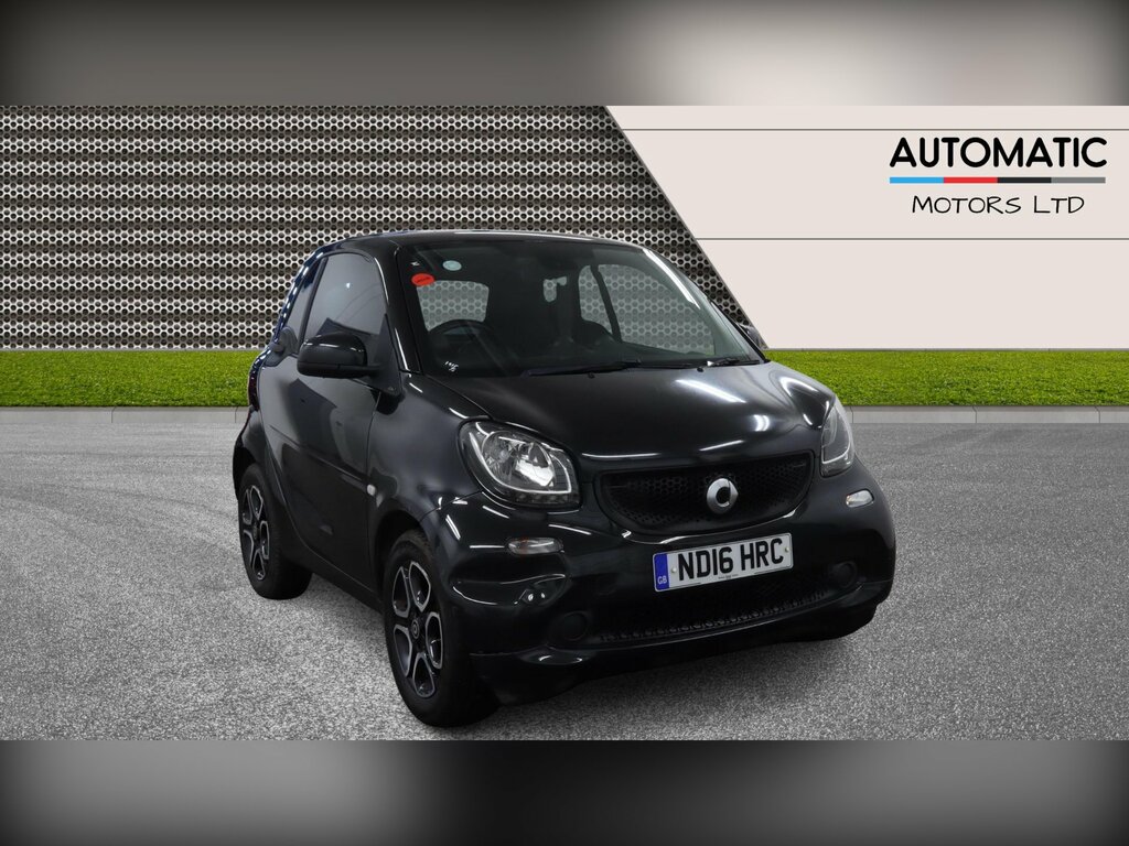 Smart Fortwo Coupe 1.0 Prime Coupe Twinamic Euro 6 Ss Black