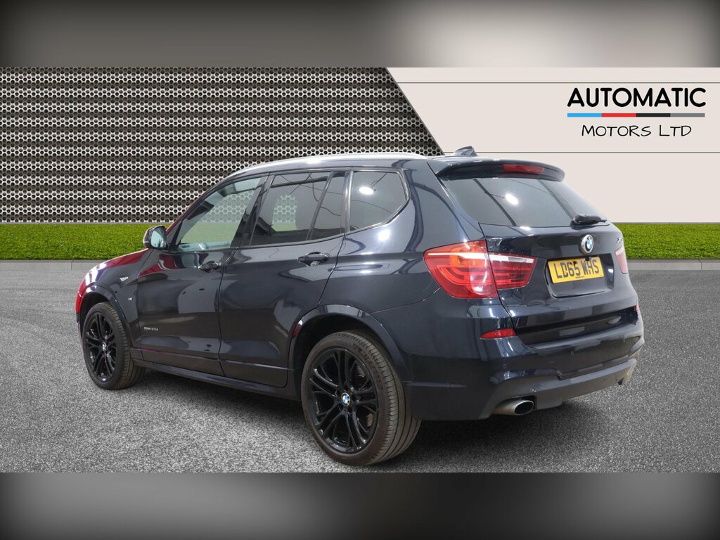 BMW X3 2.0 20D M Sport Suv Xdrive Euro 6 LD65WHS Black #2