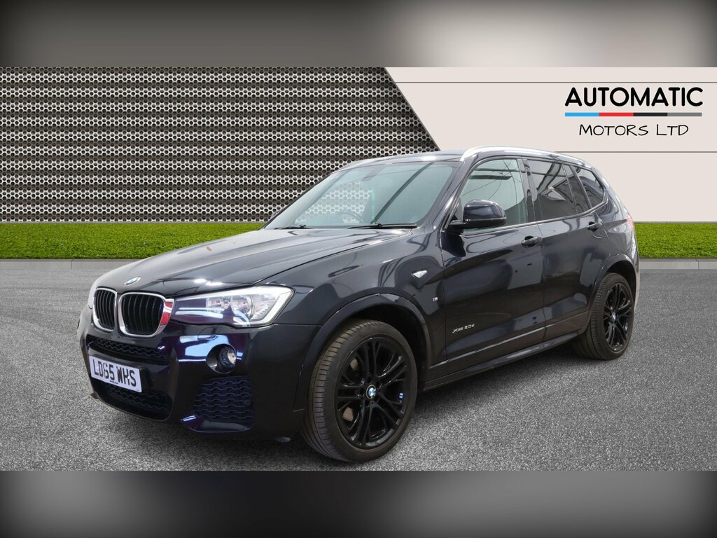 BMW X3 2.0 20D M Sport Suv Xdrive Euro 6 LD65WHS Black #5
