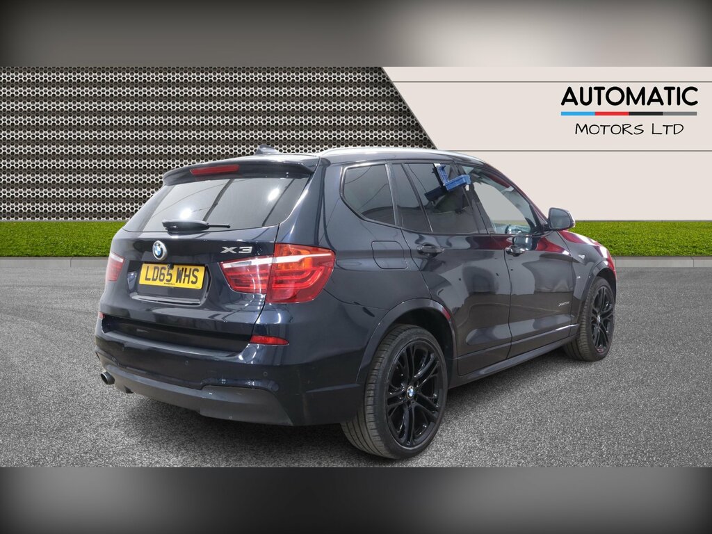 BMW X3 2.0 20D M Sport Suv Xdrive Euro 6 LD65WHS Black #6