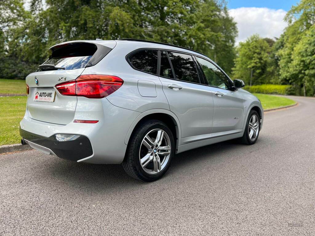 BMW X1 Xdrive 18D M Sport Step YK66HMF Silver #2
