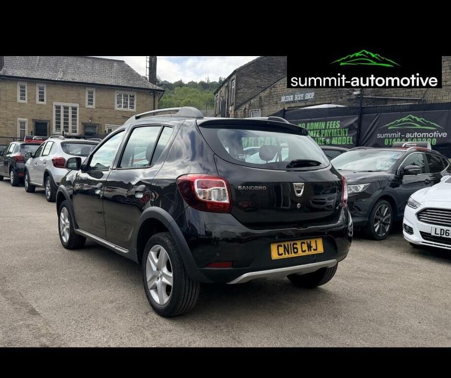 Dacia Sandero Stepway 0.9 Tce Laureate Euro 6 Ss CN16CWJ Black #6