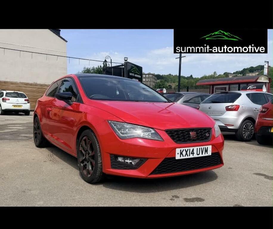 Seat Leon 2.0 Tdi Cr Fr Sport Coupe Euro 5 Ss Red