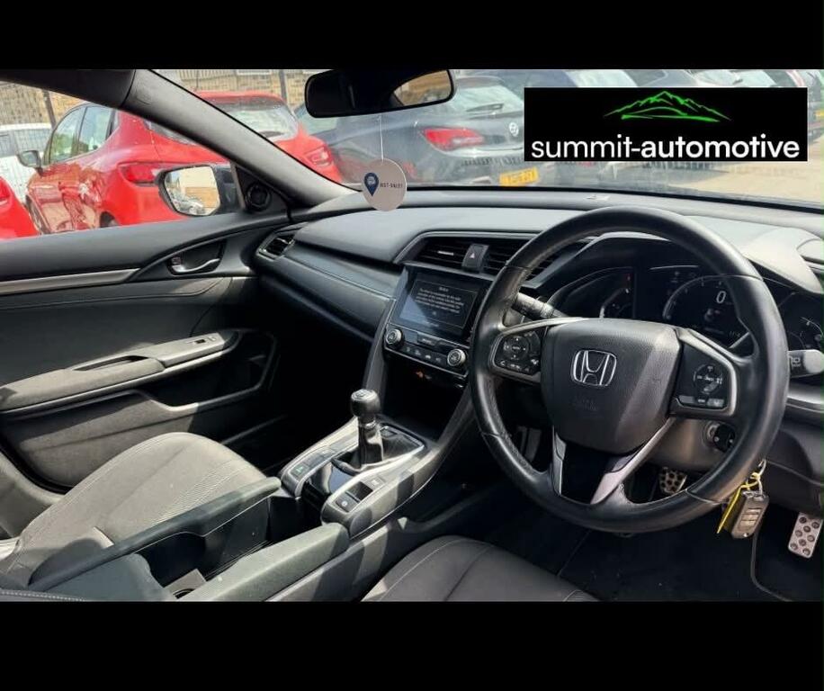 Honda Civic 1.0 Vtec Turbo Sr Euro 6 Ss Black