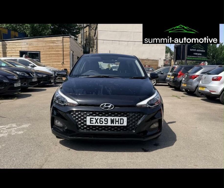 Hyundai I20 1.2 Se Launch Edition Euro 6 Ss EX69WHD Black #3