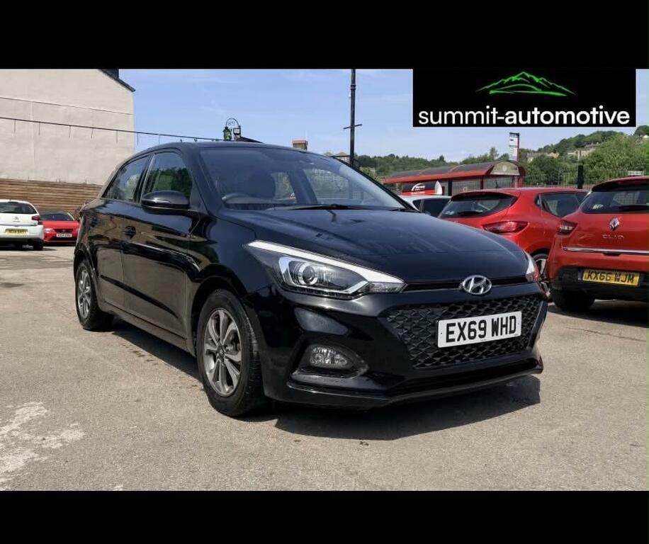 Hyundai I20 1.2 Se Launch Edition Euro 6 Ss Black