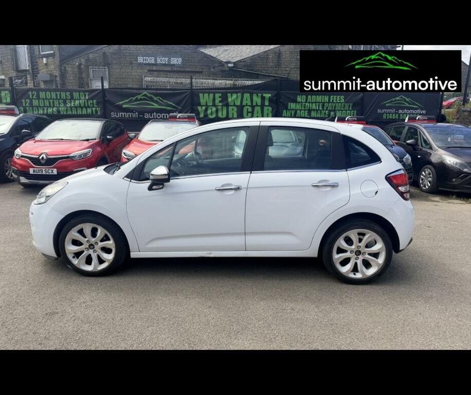 Citroen C3 1.2 Vti Selection Euro 5 White #5