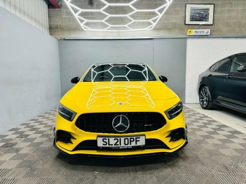 Mercedes-Benz A Class 2.0 A35 Amg SL21OPF Yellow #6