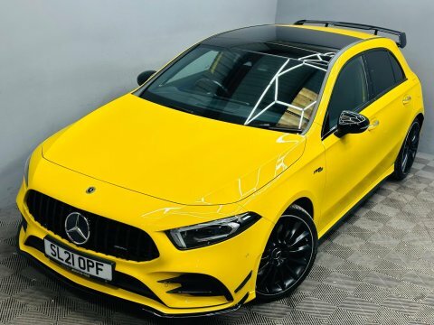 Mercedes-Benz A Class 2.0 A35 Amg SL21OPF Yellow #2
