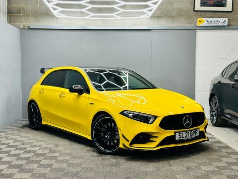 Mercedes-Benz A Class 2.0 A35 Amg SL21OPF Yellow #3