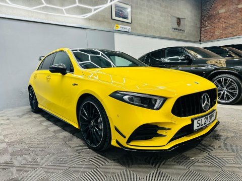 Mercedes-Benz A Class 2.0 A35 Amg SL21OPF Yellow #4