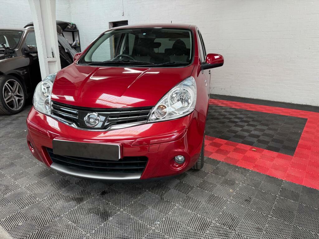 Nissan Note 1.4 16V N-tec Euro 5 Red #3
