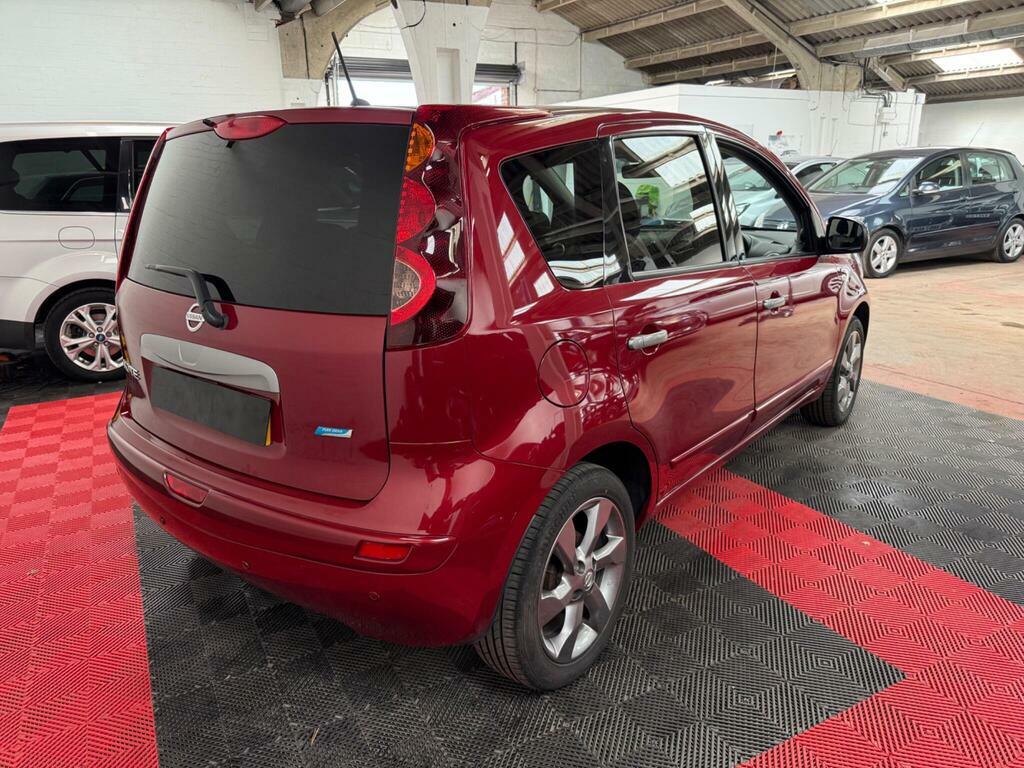 Nissan Note 1.4 16V N-tec Euro 5 Red #6