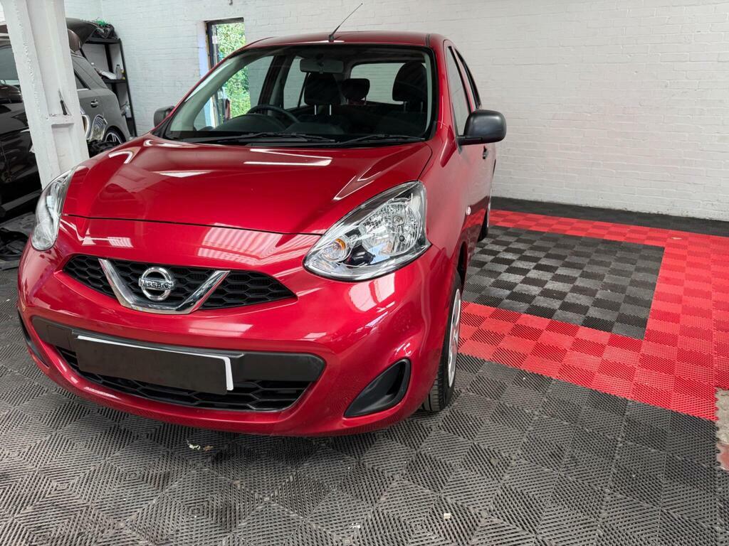 Nissan Micra 1.2 Visia Euro 5 Red #3