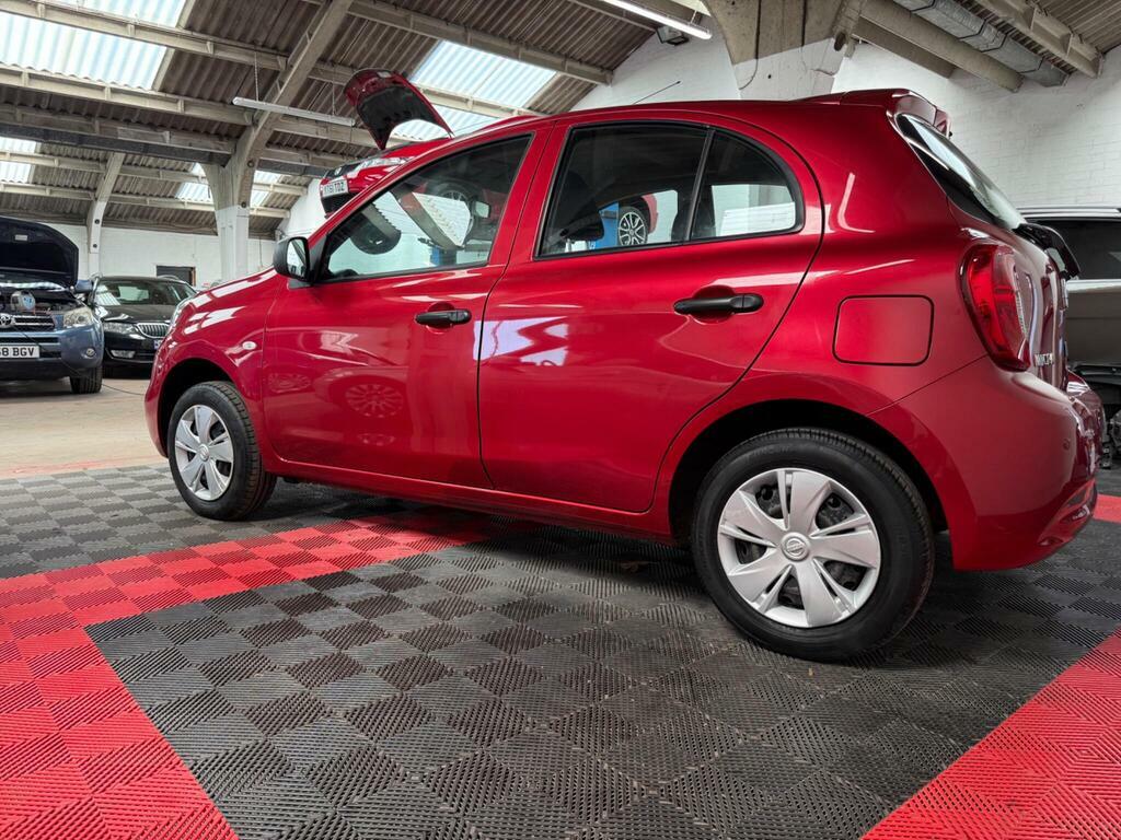 Nissan Micra 1.2 Visia Euro 5 Red #6