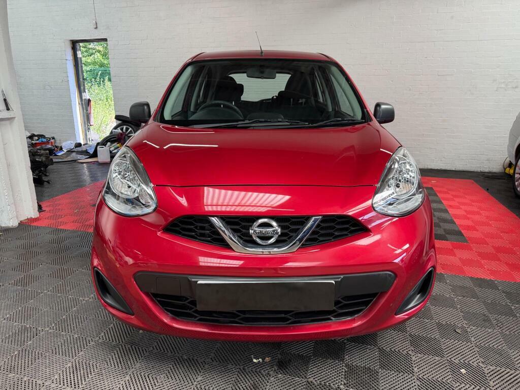 Nissan Micra 1.2 Visia Euro 5 Red #2