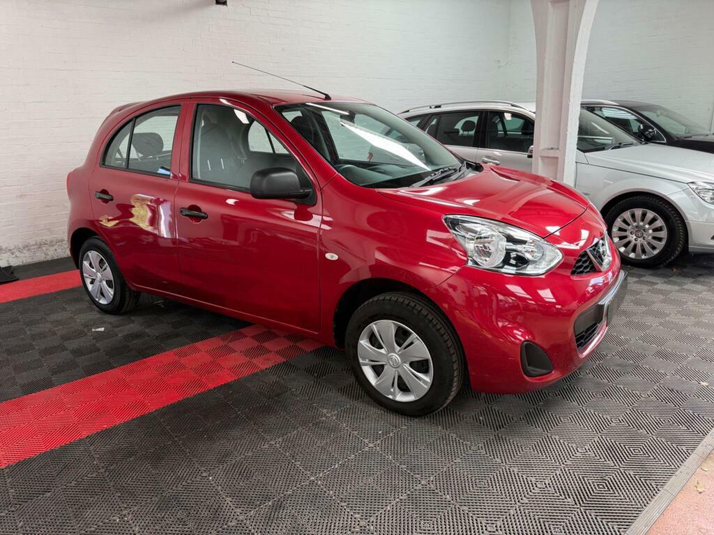 Nissan Micra 1.2 Visia Euro 5 Red #4