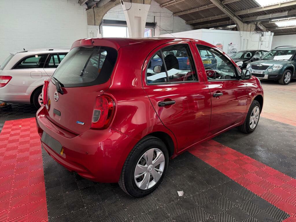 Nissan Micra 1.2 Visia Euro 5 Red #5