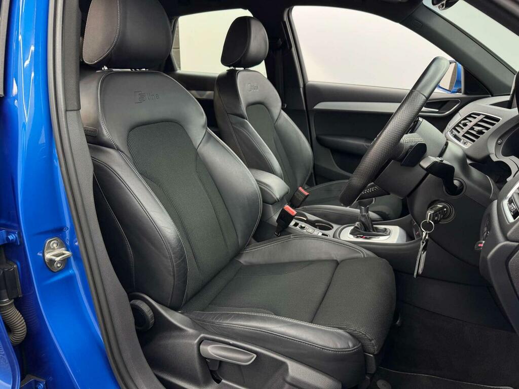Audi Q3 2.0 Tdi S Line S Tronic Quattro Euro 6 Ss NL15PWK Blue #6