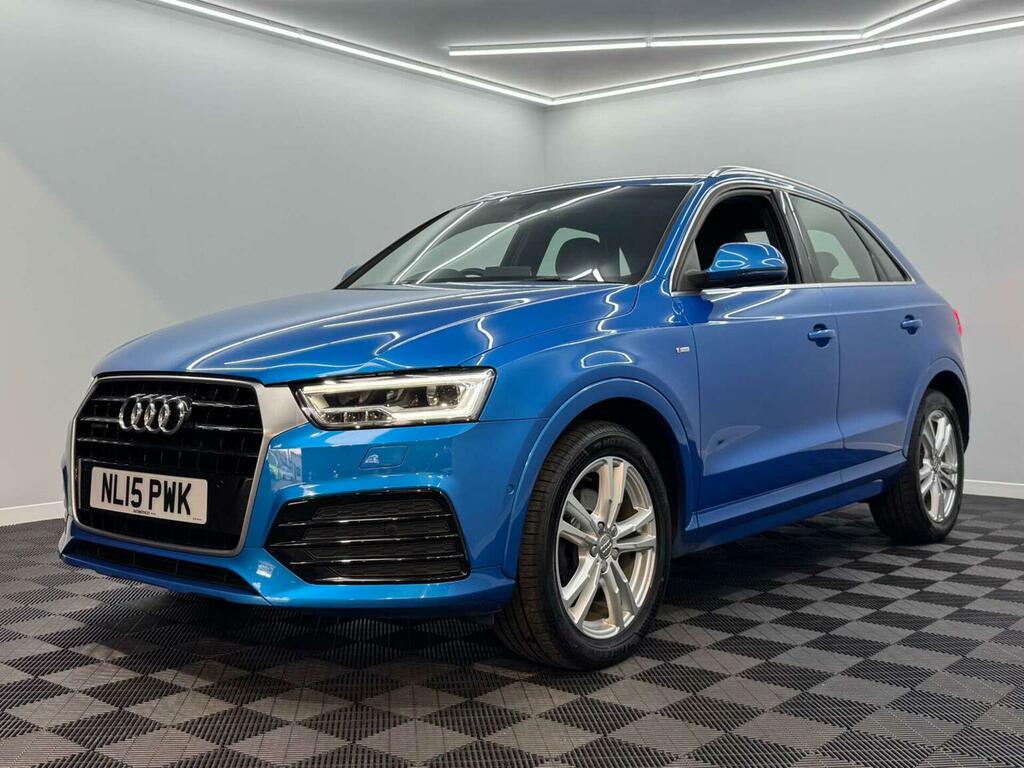 Audi Q3 2.0 Tdi S Line S Tronic Quattro Euro 6 Ss Blue