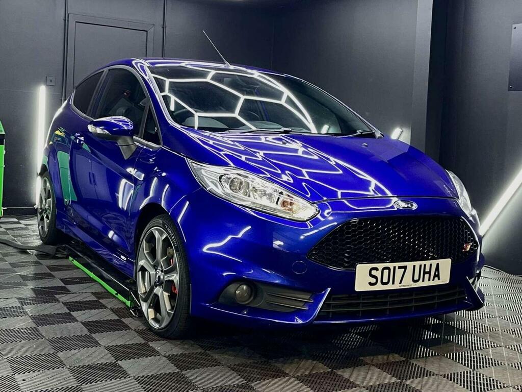 Ford Fiesta 1.6T Ecoboost St-3 Euro 6 SO17UHA Blue #4