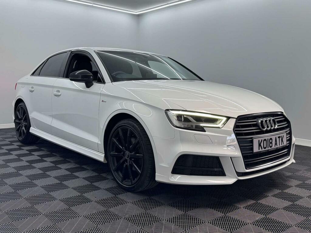 Audi A3 1.5 Tfsi Cod Black Edition Euro 6 Ss KO18ATK White #3