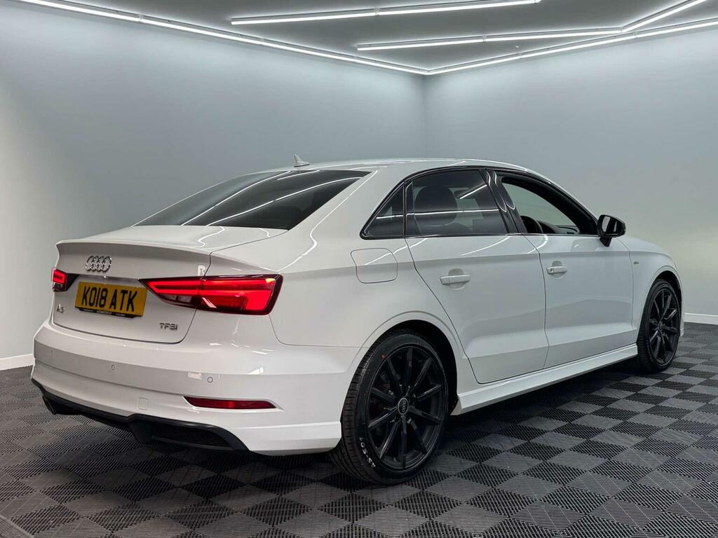 Audi A3 1.5 Tfsi Cod Black Edition Euro 6 Ss KO18ATK White #5