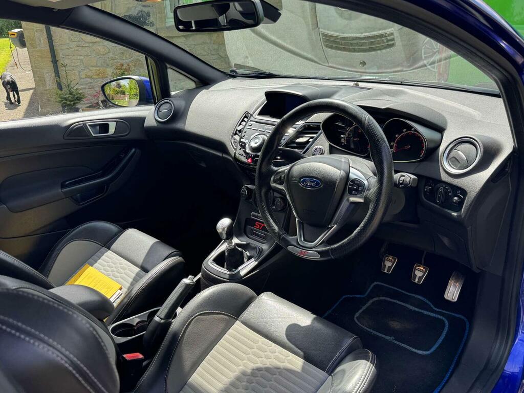Ford Fiesta 1.6T Ecoboost St-3 Euro 6 J22ERR Blue #4