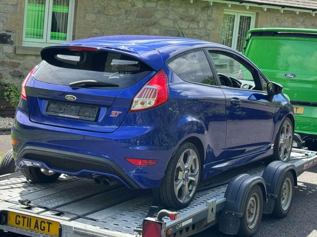 Ford Fiesta 1.6T Ecoboost St-3 Euro 6 J22ERR Blue #3